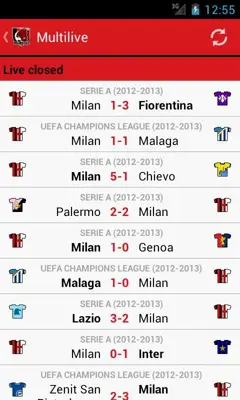 Milan News android App screenshot 1