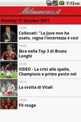 Milan News android App screenshot 7